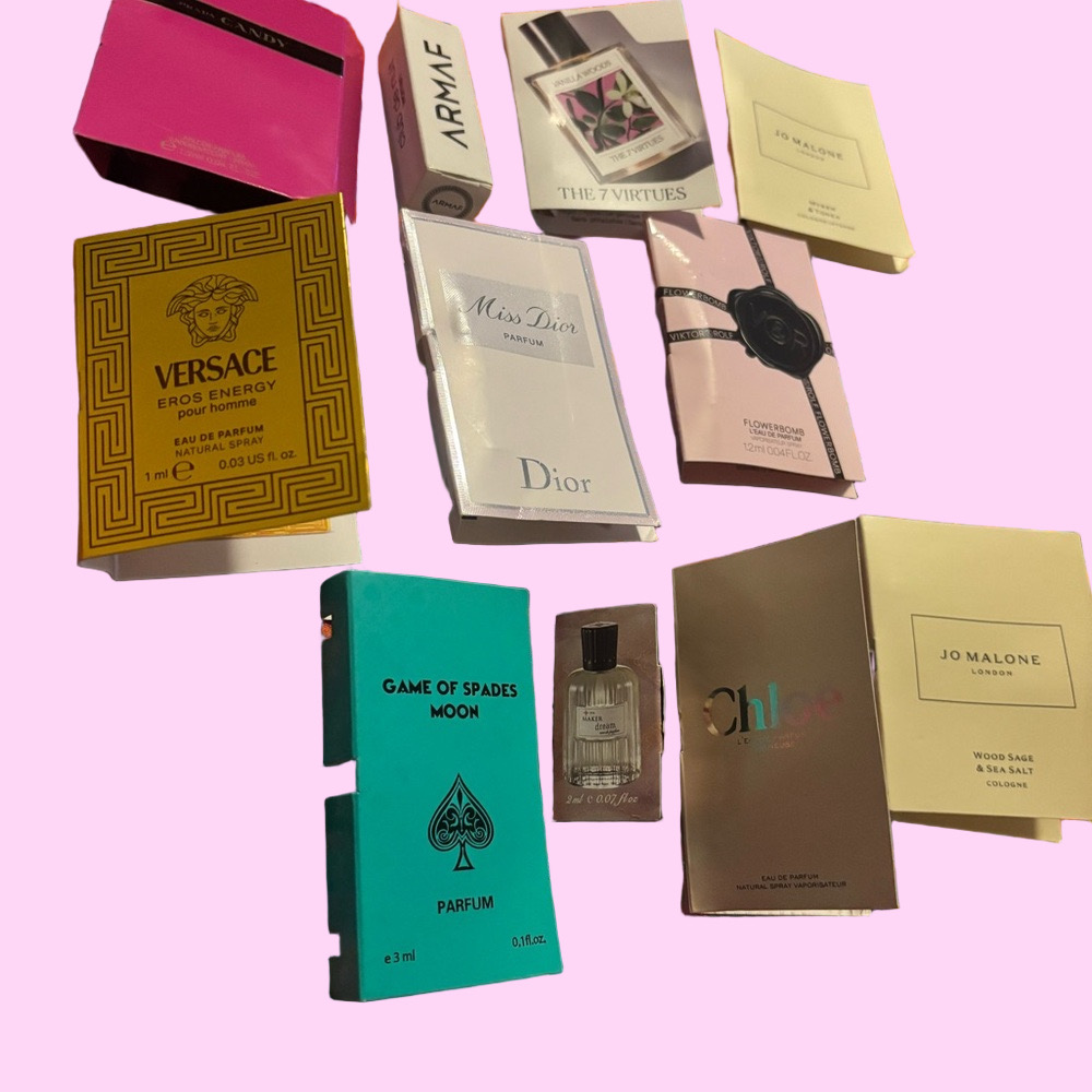 Bundle of 11 Perfume Vial Assortment - Try out high end perfumes before you buy!